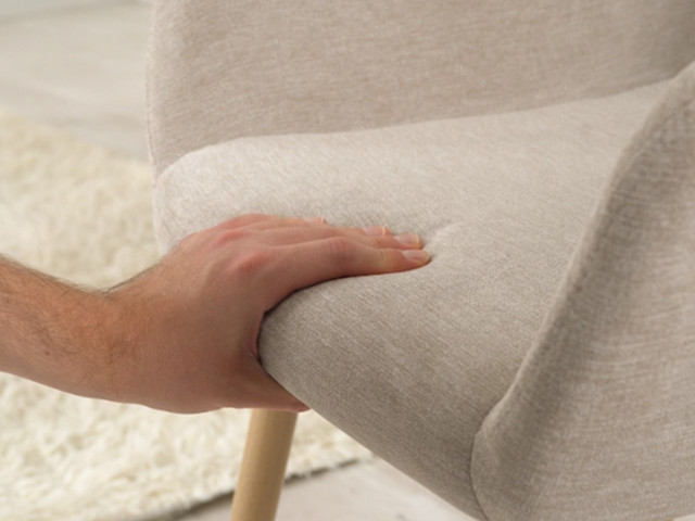 Assise rembourrée fauteuil CROMWELL