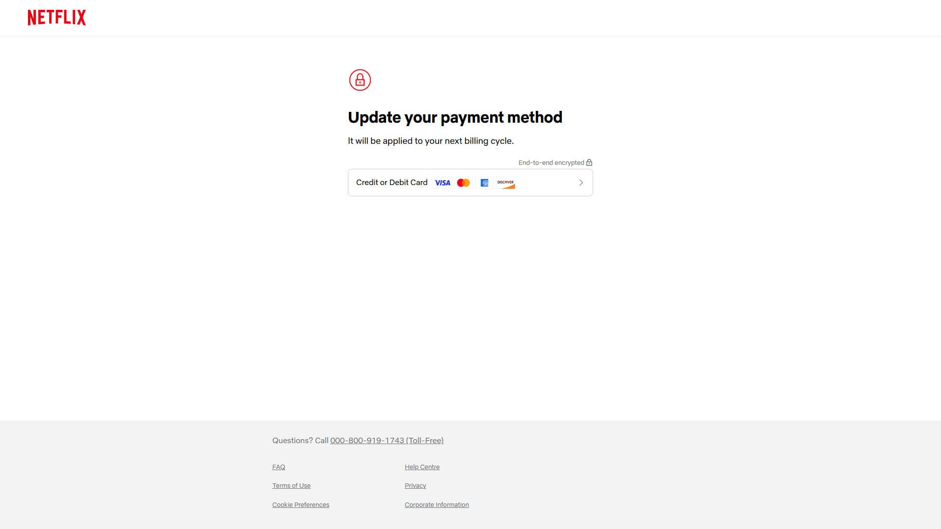 Stored capture of update-netflix.com