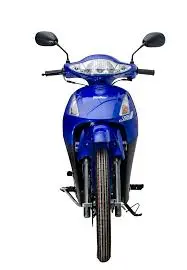 Moto Keller Crono 110 Full Ad Azul de perfil