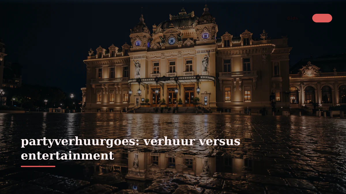 partyverhuurgoes: verhuur versus entertainment