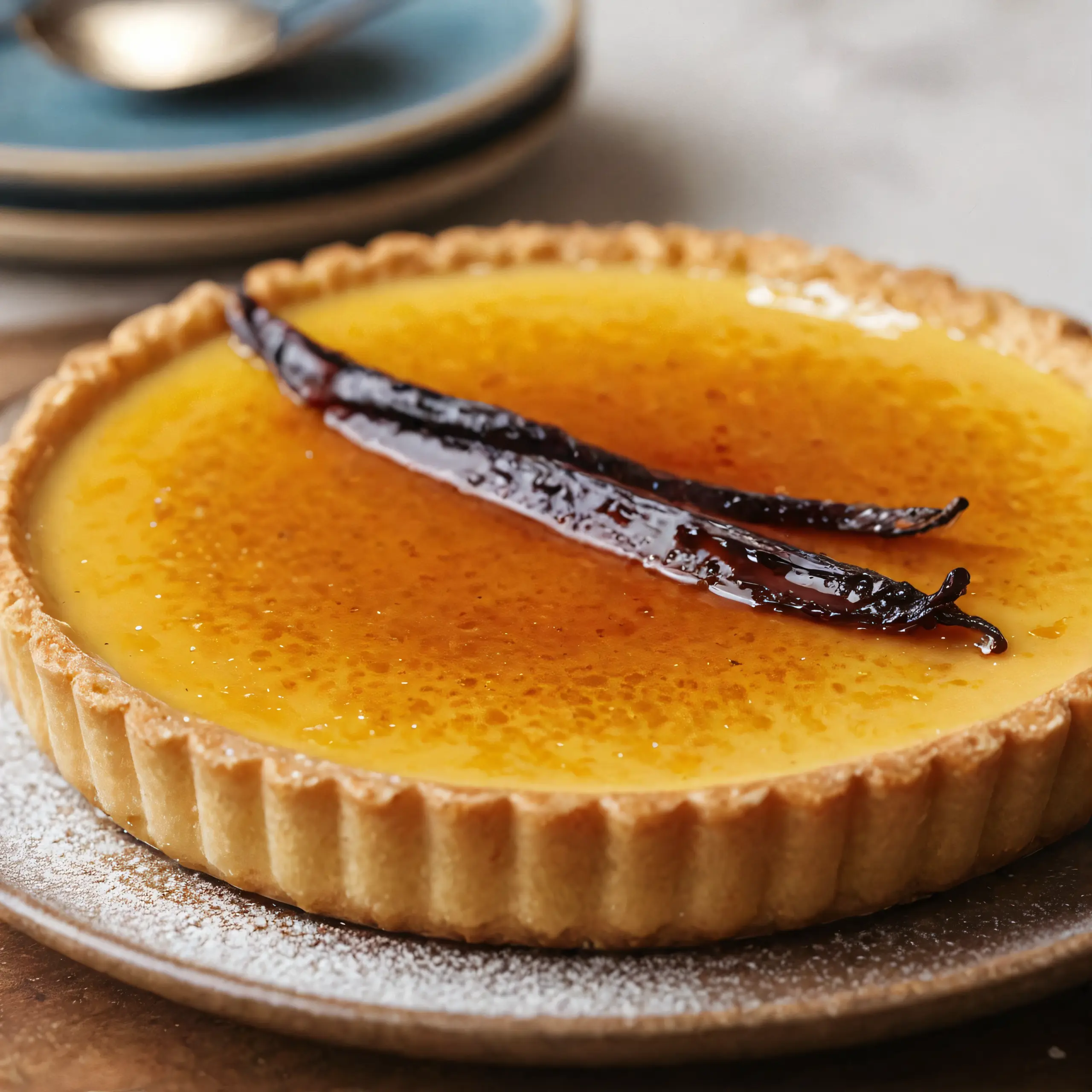 Vanilla Bean Flan Tart Cooking Guide