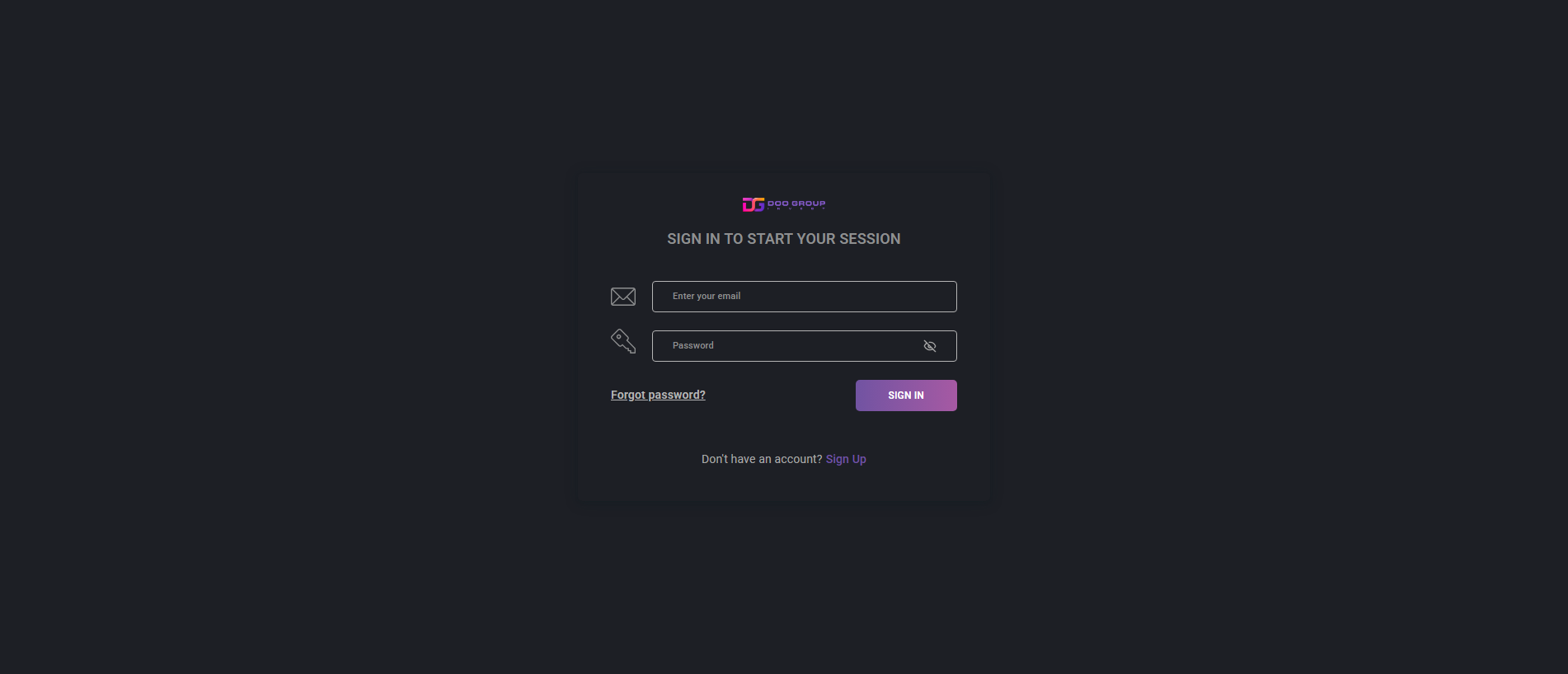 Stored capture of dashboard.doo-group.co