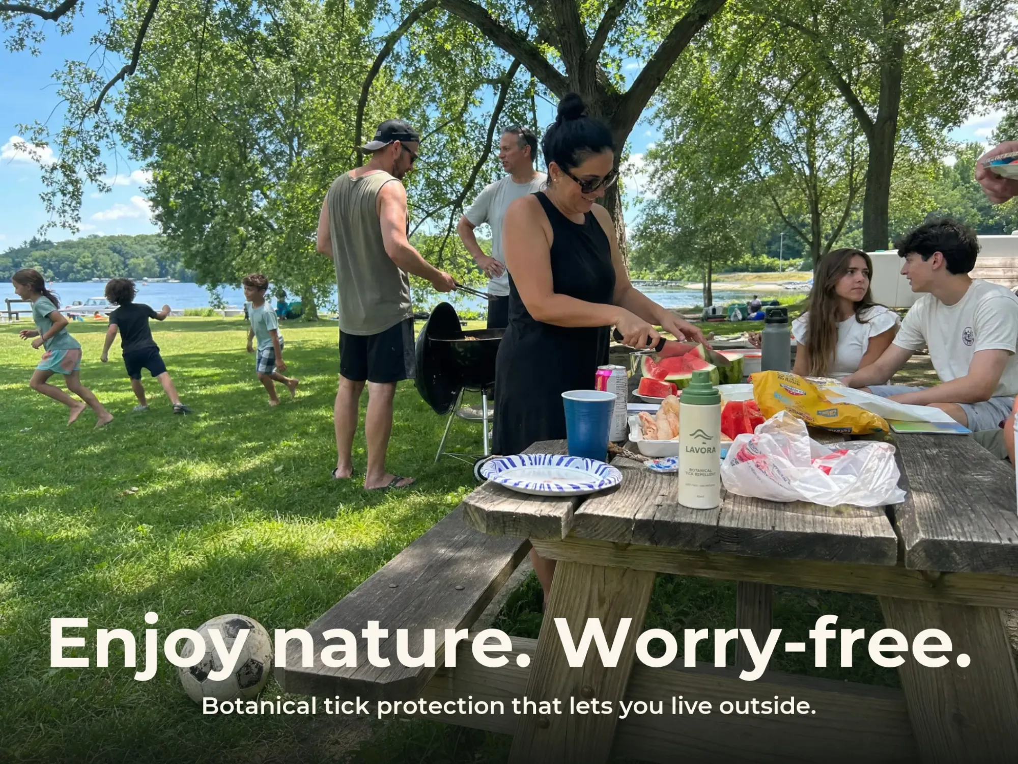 Enjoy nature, worry-free