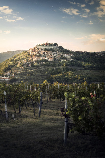 Croatia hillside village