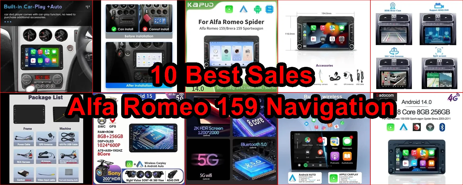 阿爾法羅密歐 159 導航 評價