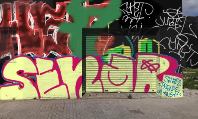 Graffiti artwork by senartolai
