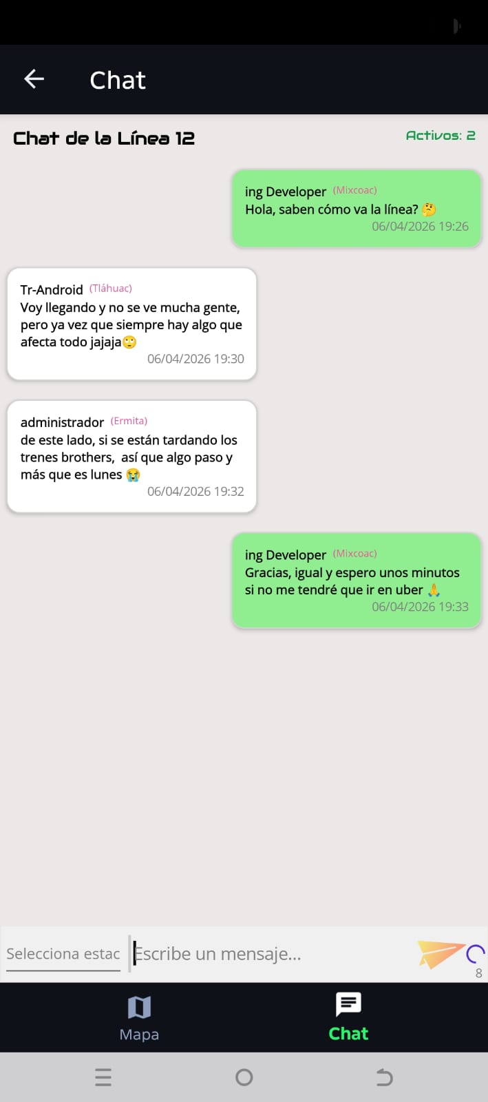 Pantalla Chat