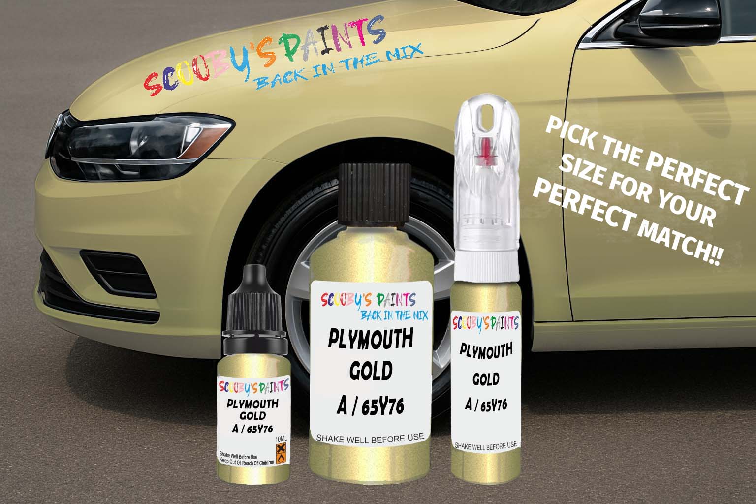Scooby’s Paints – Plymouth Triple Touch-Up