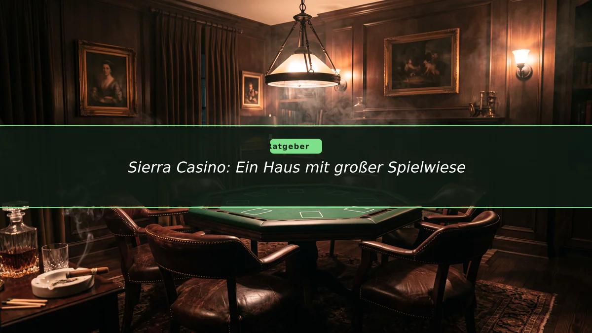 Sierra Casino: Ein Haus mit großer Spielwiese