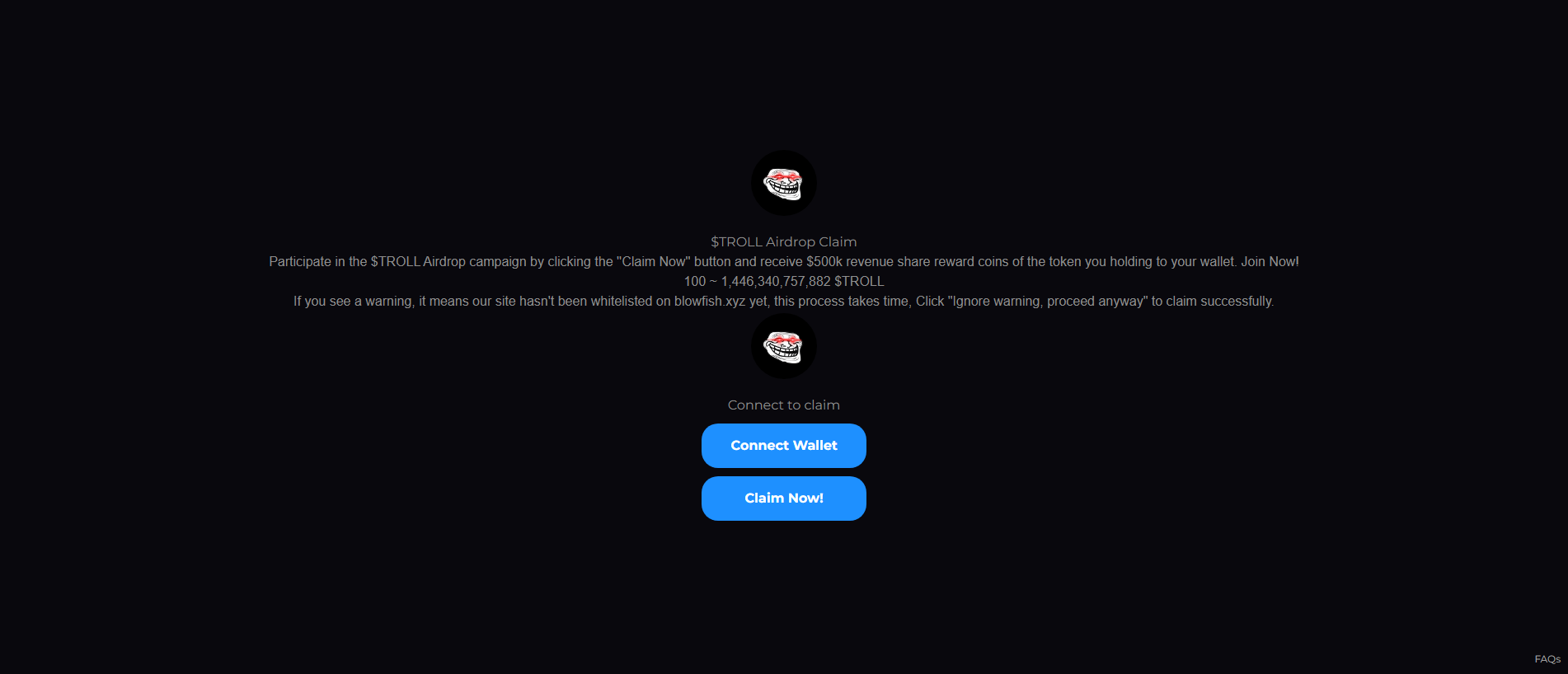 Screenshot of trololol.pages.dev