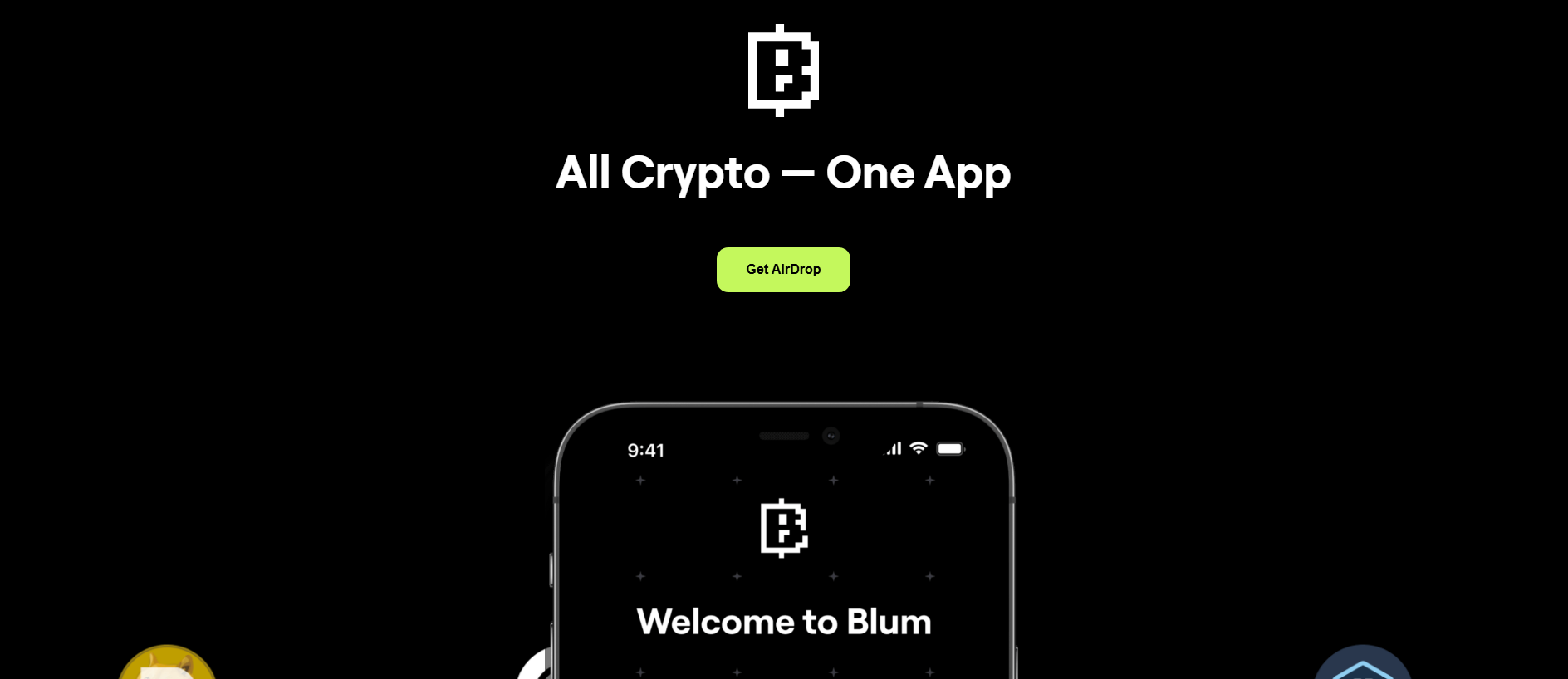 Stored capture of blum-airdrop-tonconnect.pages.dev