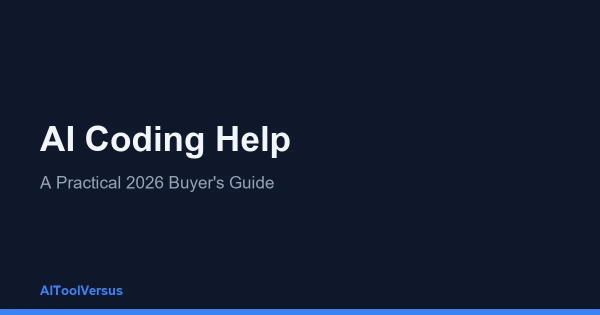 AI Coding Help