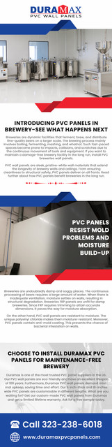 Introducing PVC Panels In Brewery-See What Happens Next :.jpg