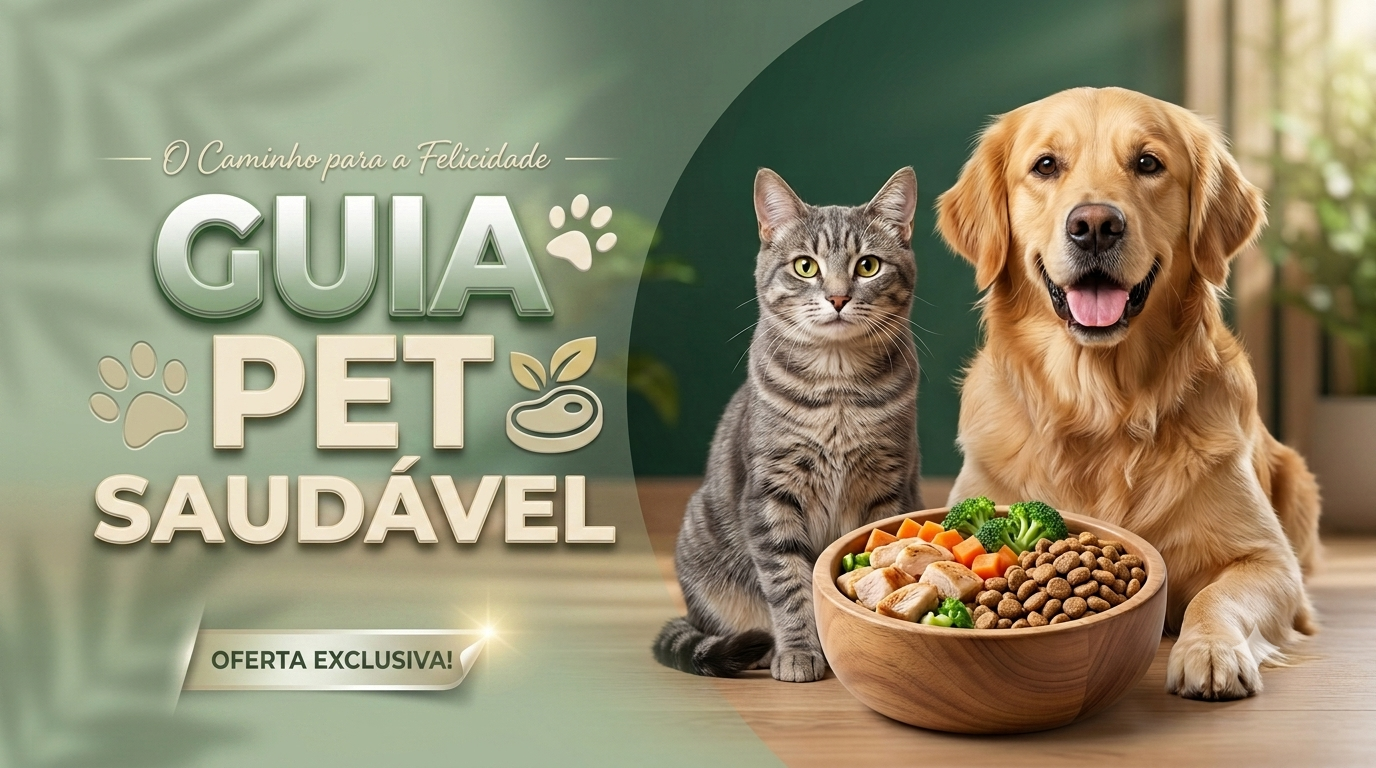Banner Guia Pet Saudável — guia completo para o seu melhor amigo