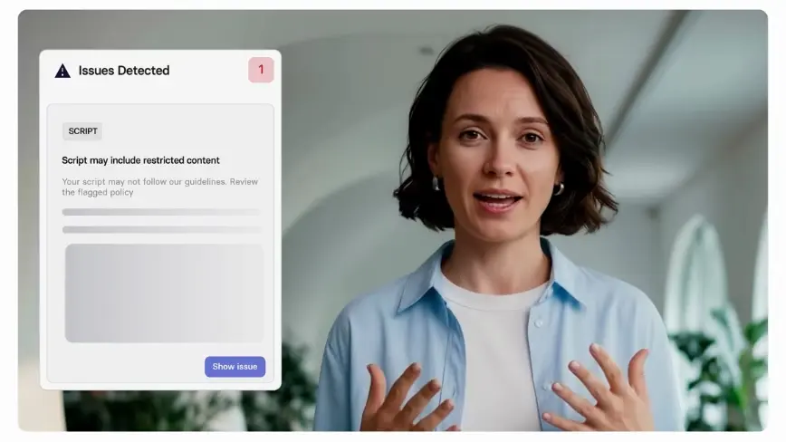 AI Video Firm Boosts Moderation Before Rendering