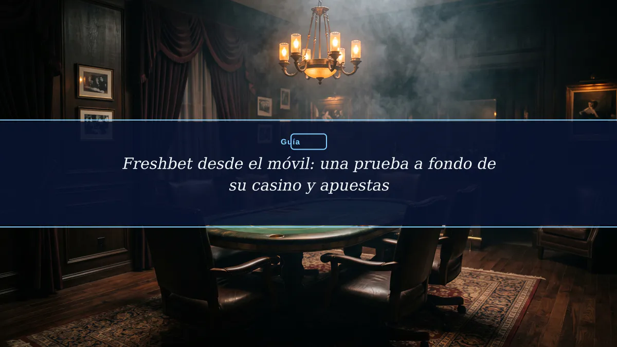 Freshbet desde el móvil: una prueba a fondo de su casino y apuestas
