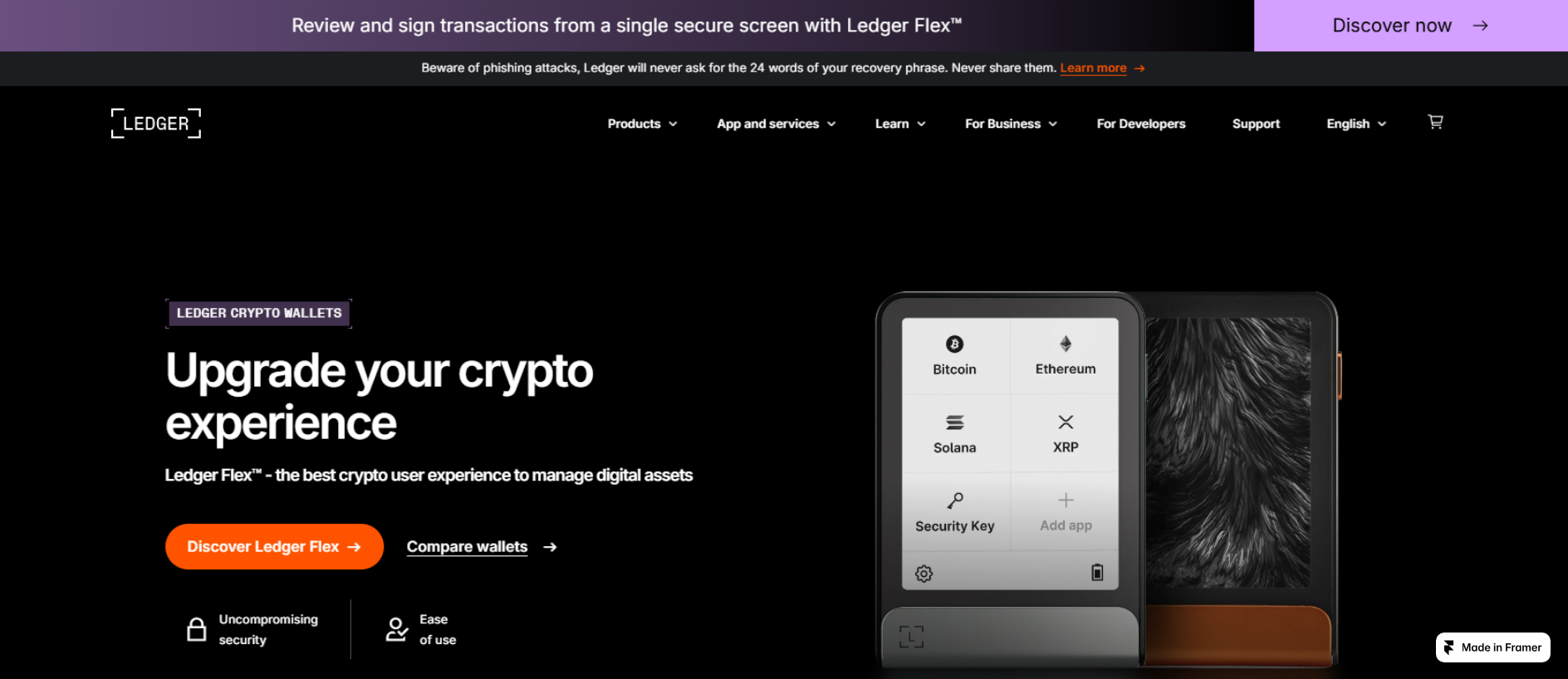 Stored capture of hub-ledgr-strt-com.framer.media