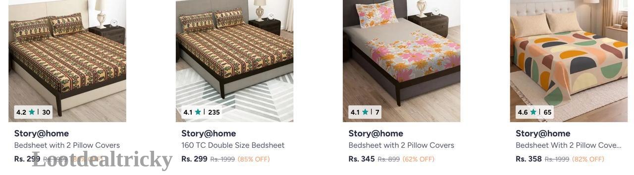 Grab Double Bedsheet | Limited Time Loot Offer Grab Double Bedsheet | Limited Time Loot Offer