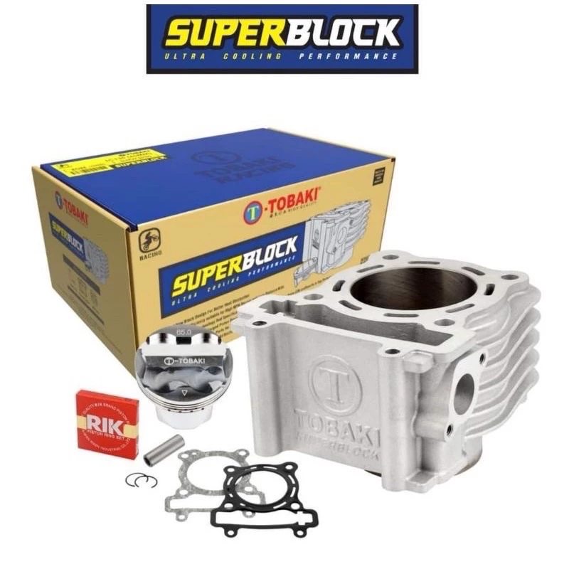 RACING CERAMIC (SUPERBLOCK/FORGED PISTON/SUPERHEAD SET/SUPER FAST COOLING) BLOCK - 63mm