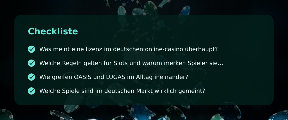 Online casino lizenz kaufen: was ich nach Jahren im deutschen Markt dazu sage  Checkliste