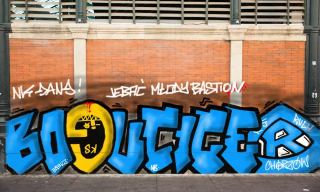 Graffiti artwork by vandald