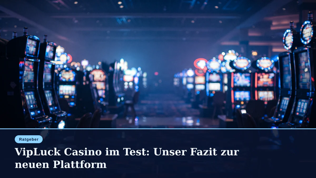 VipLuck Casino im Test: Unser Fazit zur neuen Plattform