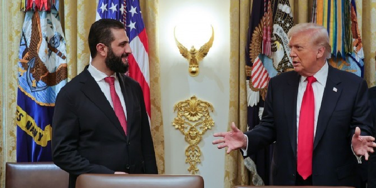 Barrack, Şara ile görüştü, Trump desteğini yineledi