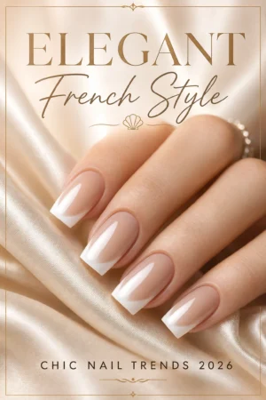Timeless French Elegance Nail Art - Summer Edition