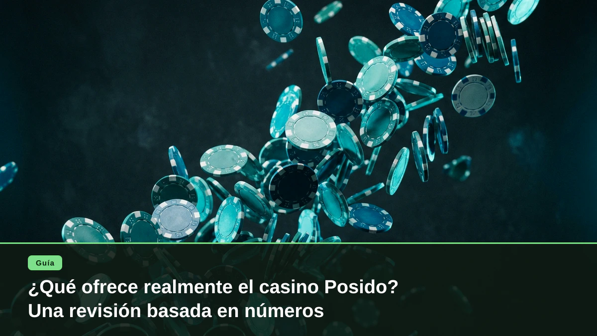 ¿Qué ofrece realmente el casino Posido? Una revisión basada en números