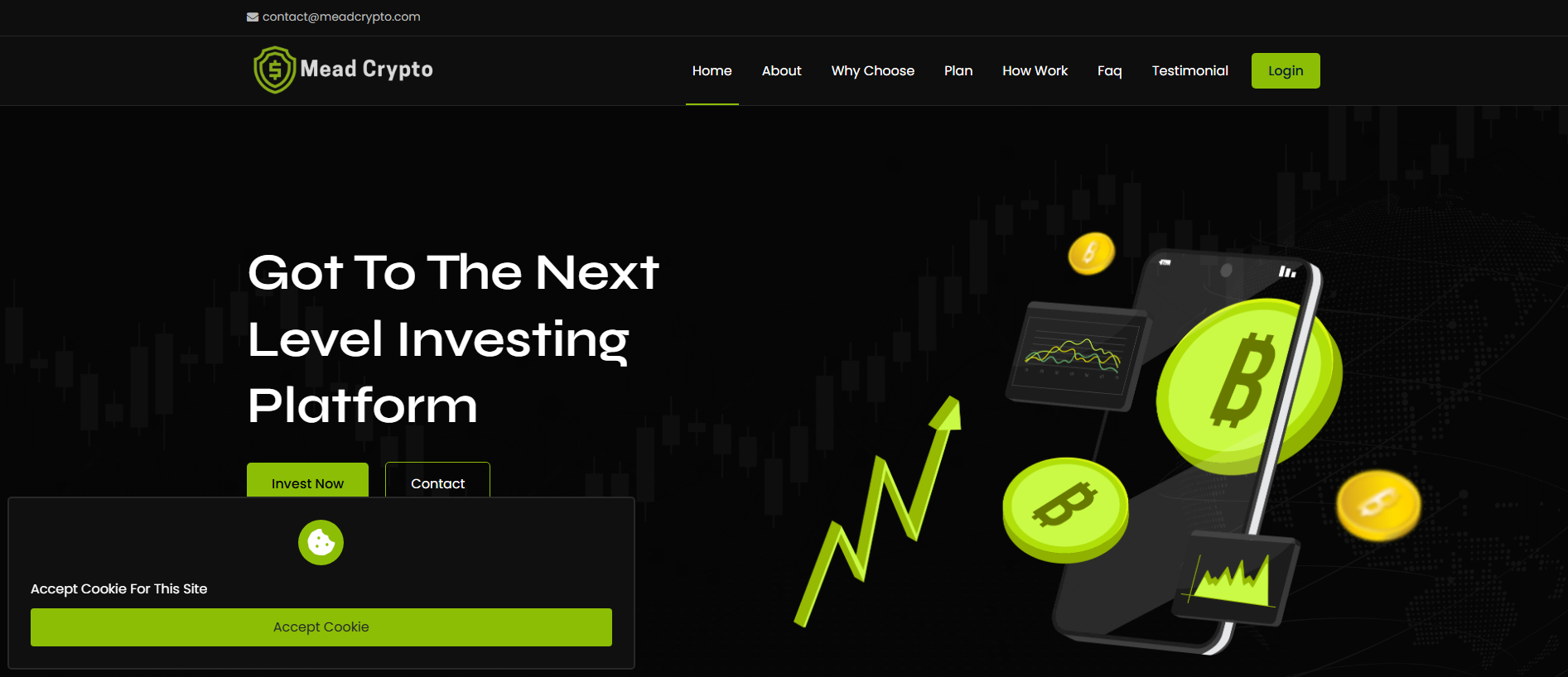 Screenshot of meadcrypto.com