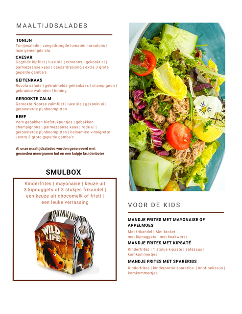 Maaltijdsalades + kids