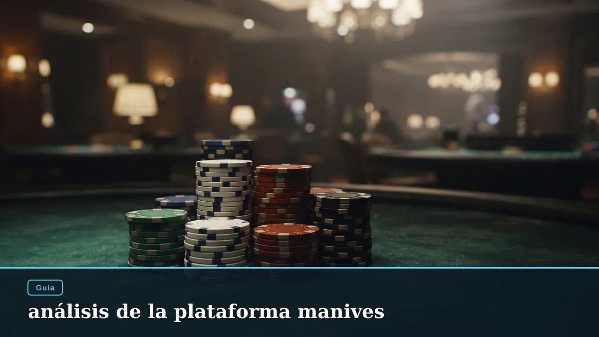 análisis de la plataforma manives