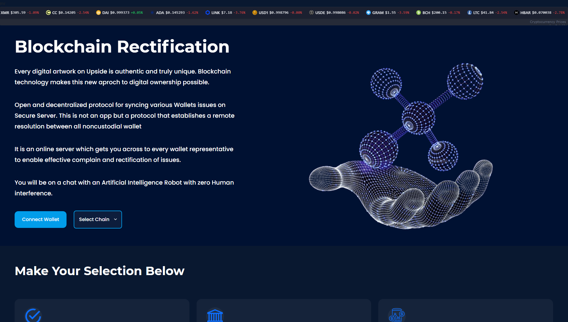 Forensic screenshot of [REDACTED] showing the phishing page layout
