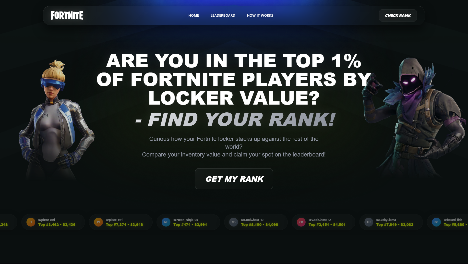 Stored capture of fortniteinv.top
