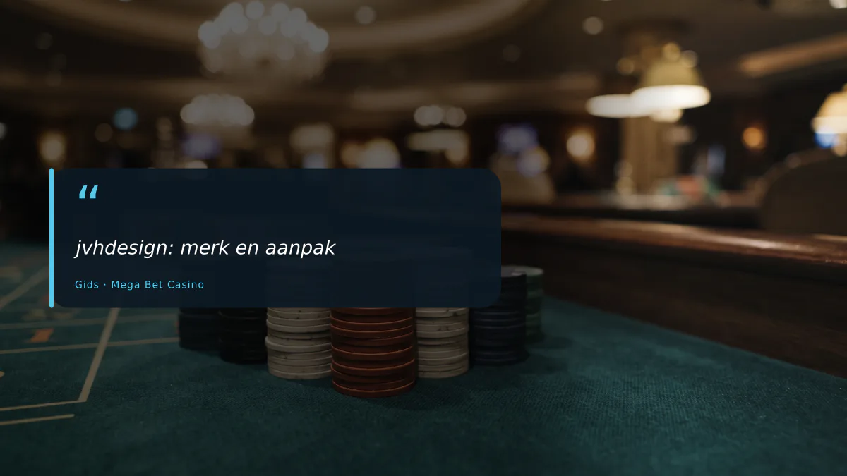 jvhdesign: merk en aanpak