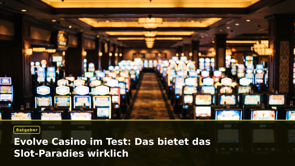 Evolve Casino im Test: Das bietet das Slot-Paradies wirklich