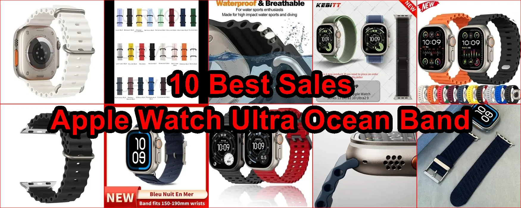 蘋果手錶 Ultra 海洋錶帶 評價