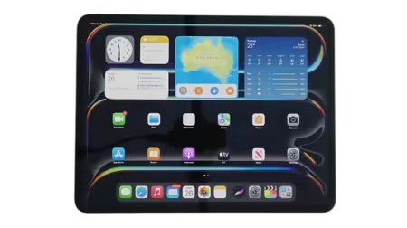 iPad Pro M4のUI画面