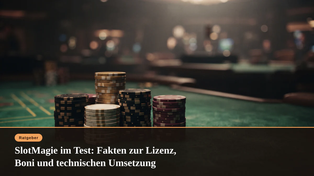 SlotMagie im Test: Fakten zur Lizenz, Boni und technischen Umsetzung