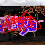 Graffiti artwork by AERO