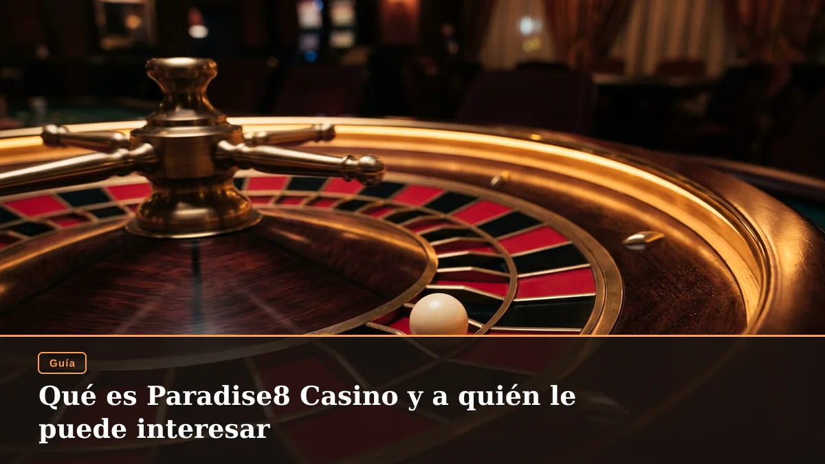 Qué es Paradise8 Casino y a quién le puede interesar