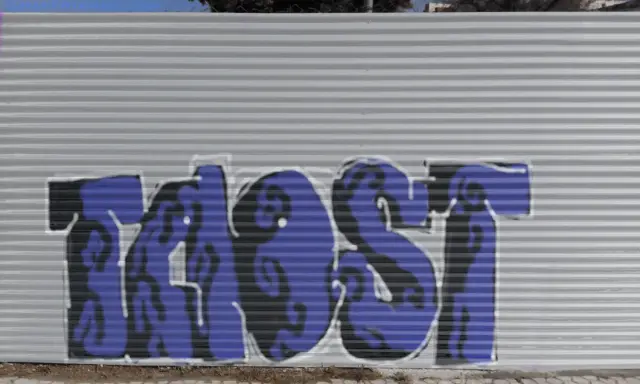 Graffiti artwork by taost