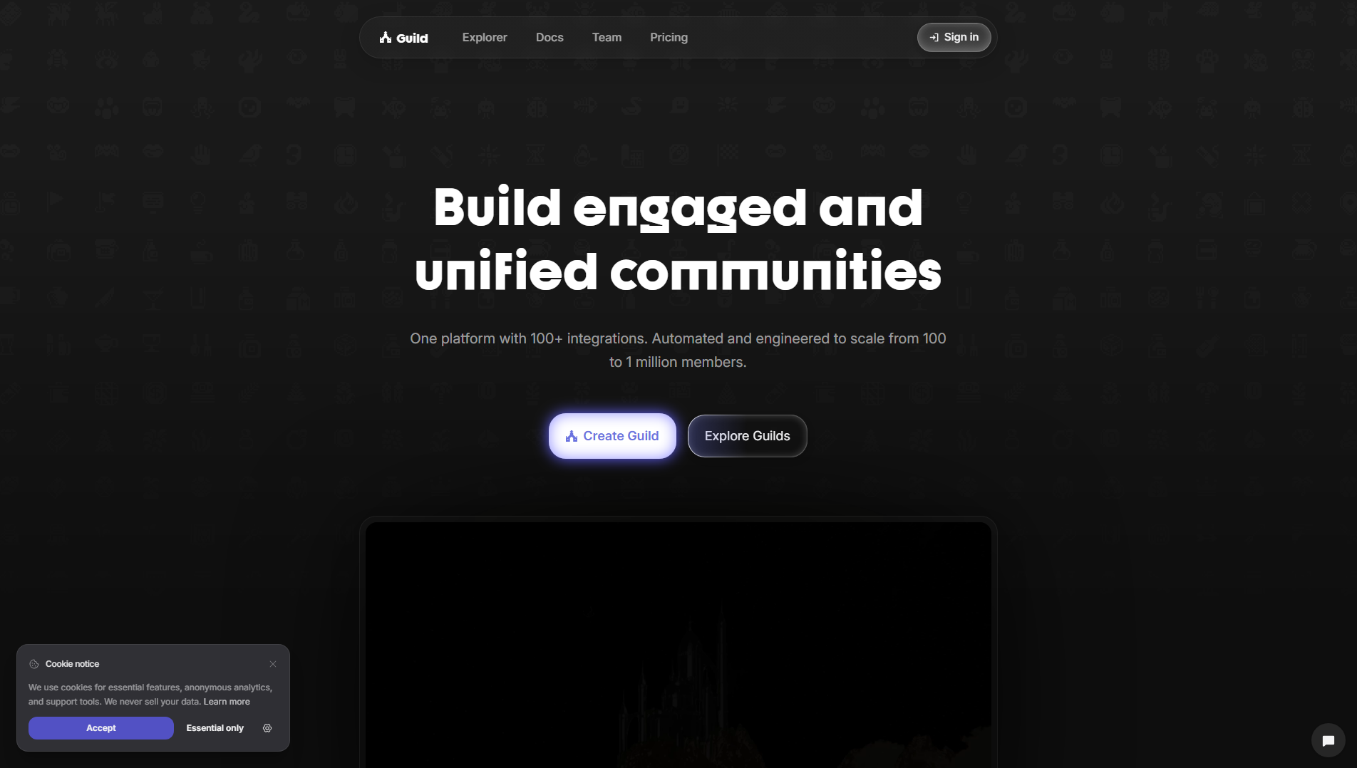 Stored capture of user-guild.xyz