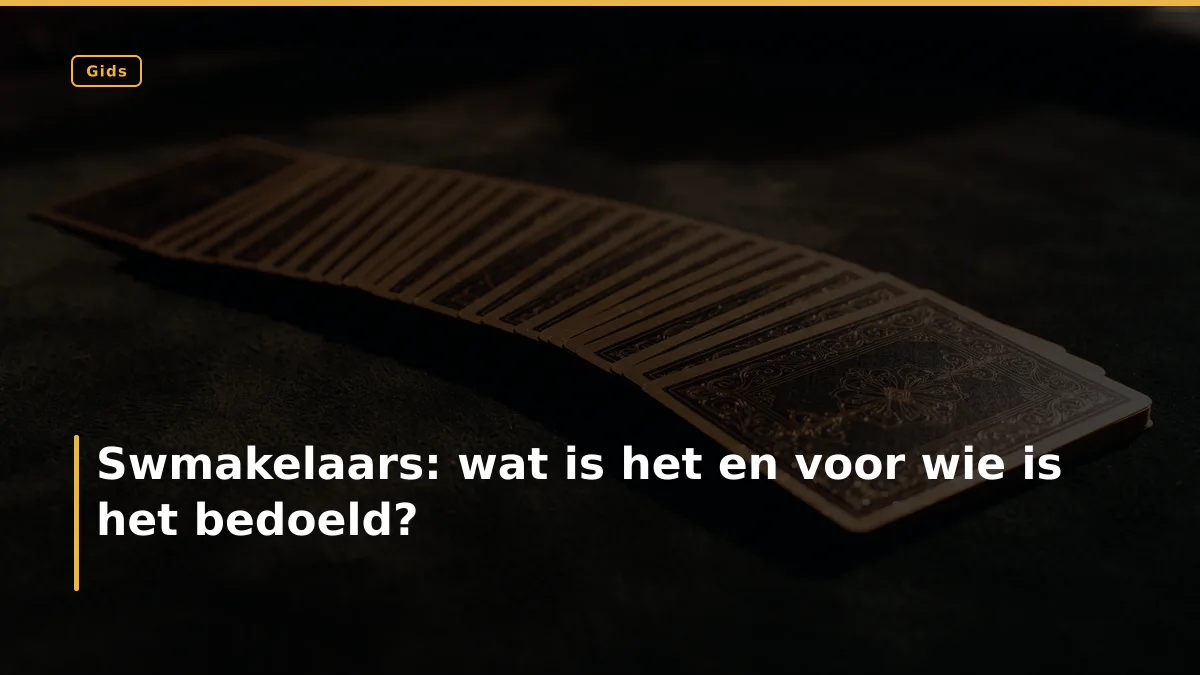 Swmakelaars: wat is het en voor wie is het bedoeld?