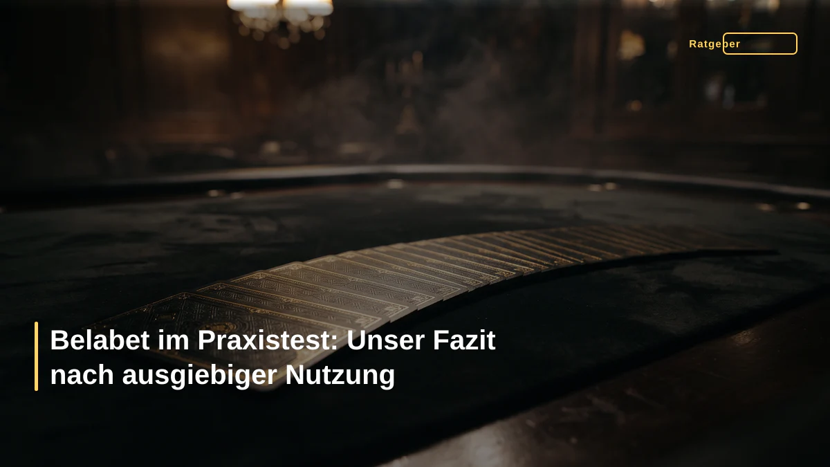 Belabet im Praxistest: Unser Fazit nach ausgiebiger Nutzung