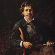 Портрет художника Ильи Ефимовича Репина 1879