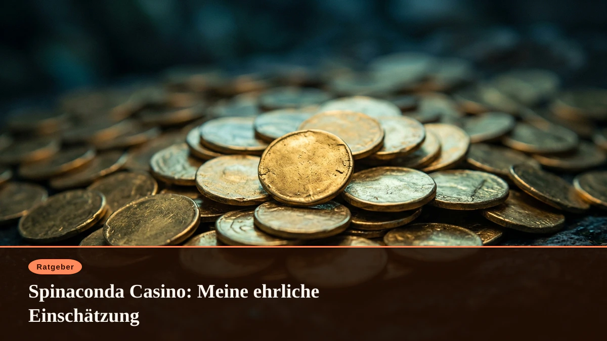 Spinaconda Casino: Meine ehrliche Einschätzung 1 Spinaconda Casino: Meine ehrliche Einschätzung