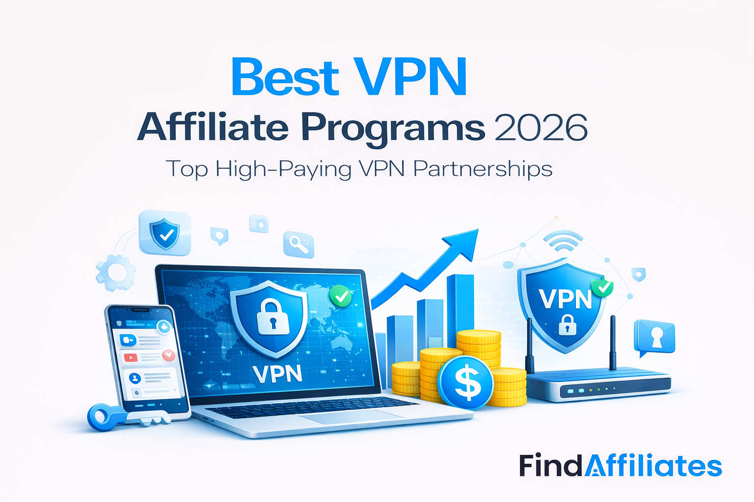 Top VPN Affiliate Programs 2026: Earn Up to 100% Commission