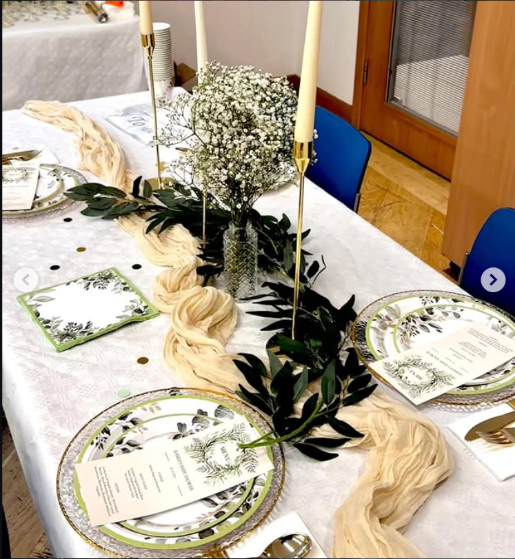 Aesthetic event welcome sign styling by Zen Events