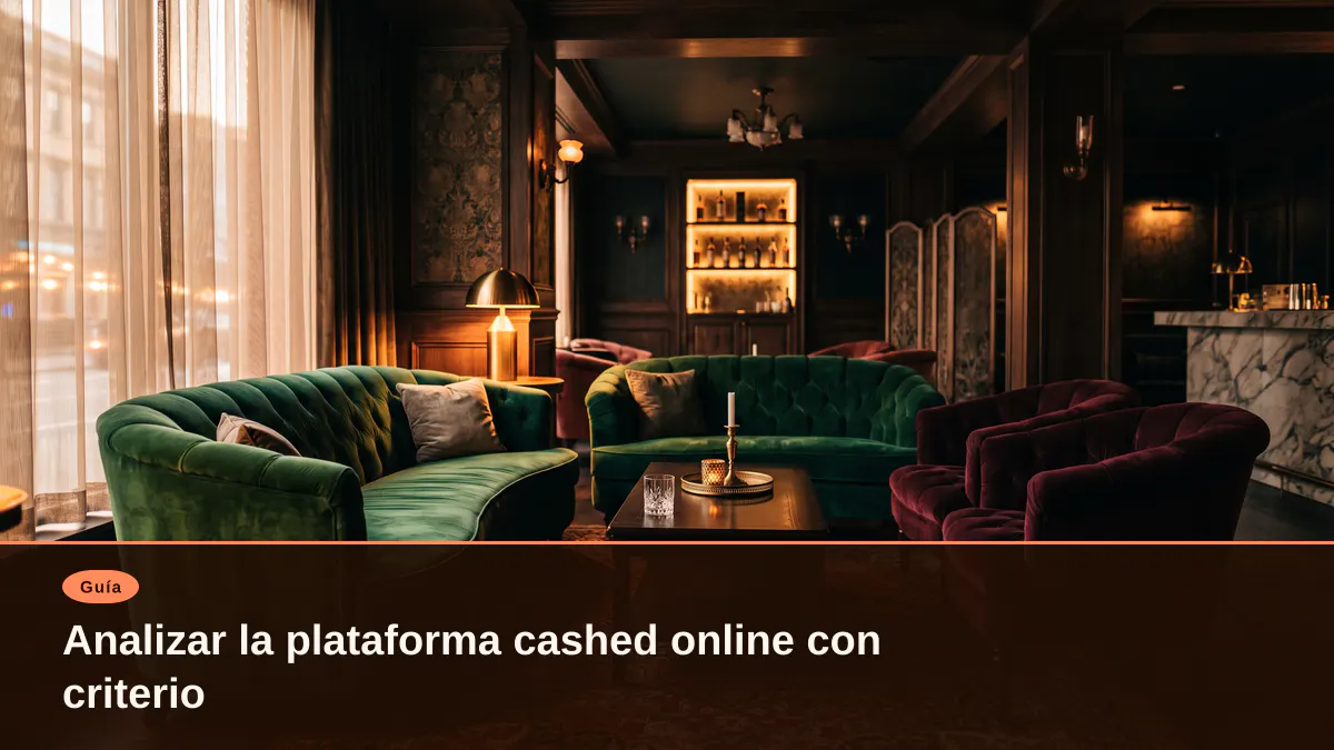 Analizar la plataforma cashed online con criterio